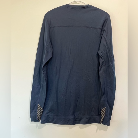 Helly Hansen Workwear Base Layer Long Sleeve Top Navy Blue L/G - Picture 3 of 9